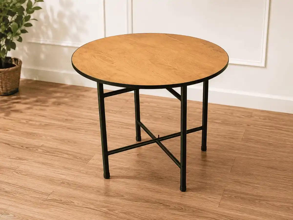 sewa-meja-bulat-diameter-90-cm